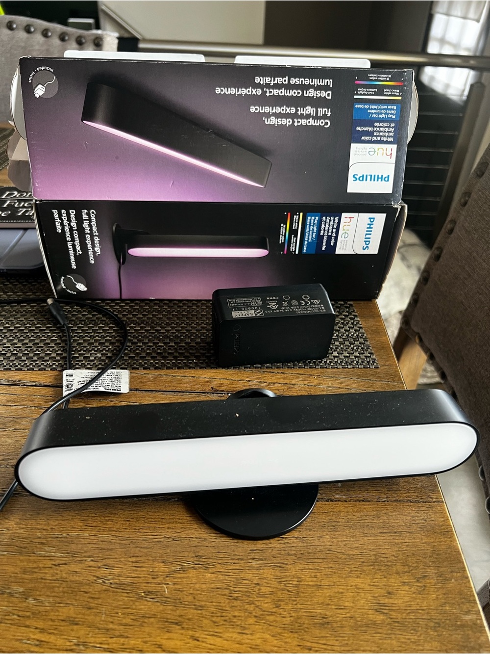 Philips Hue LED Play Light Bar White Shades snd Color